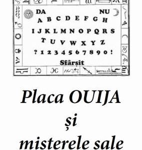 Placa Ouija și misterele sale – brosura