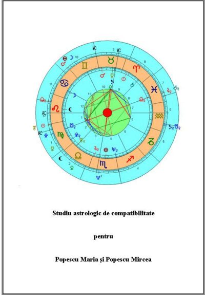 Studiu astrologic de compatibilitate a cuplului