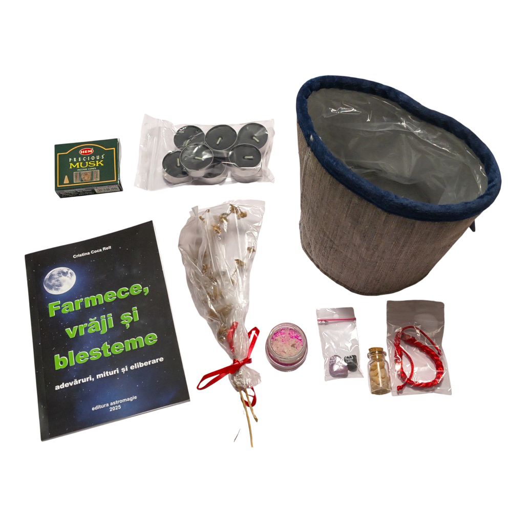 Farmece, vrăji și blesteme - kit complet Farmece, vrăji și blesteme - kit complet