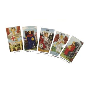 Set de cărți de Tarot - Rider Waite și carte explicativă în limba română - 78 cărți + Tarotul Talismanele Succesului cadou
