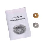 Set de inele de acupresura Su Jok cu prospect - limba romana