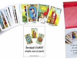 Tarot Rider Waite in limba romana – 78 carti – set